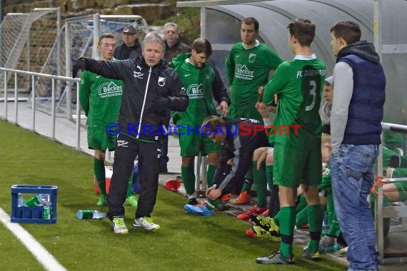 Testspiel FC Zuzenhausen vs SV Sandhausen II 03.02.2016 (© Siegfried Lörz)