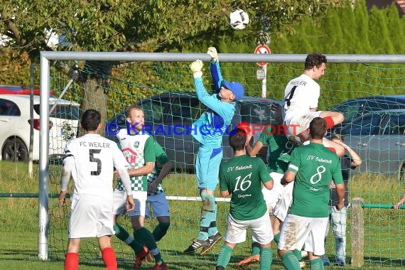 Kreisklasse A SV Babstadt vs FC Weiler 15.10.2017 (© Kraichgausport / Loerz)