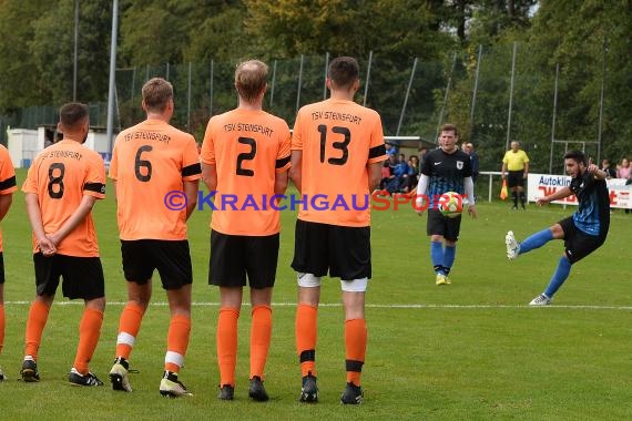 Kreispokal Sinsheim Achtelfinale TSV Steinsfurt vs Waibstadt 04.10.2017  (© Siegfried)