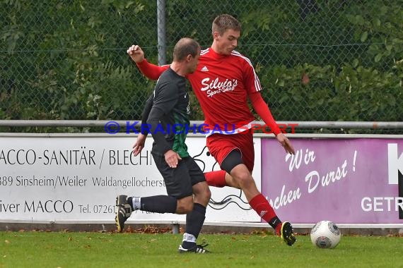 Kreisklasse A FC Weiler vs SG Untergimpern 08.10.2017 (© Kraichgausport / Loerz)