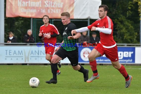 Kreisklasse A FC Weiler vs SG Untergimpern 08.10.2017 (© Kraichgausport / Loerz)