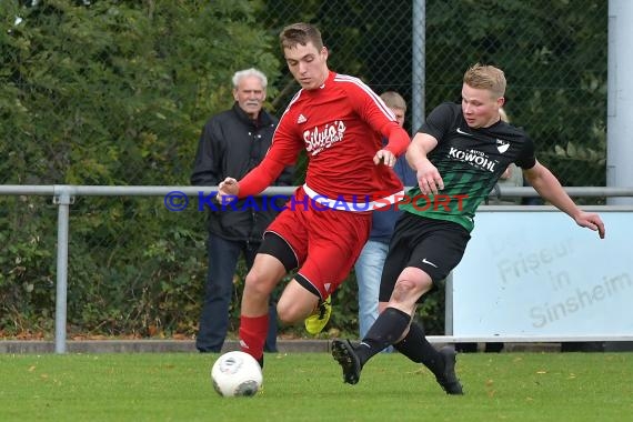 Kreisklasse A FC Weiler vs SG Untergimpern 08.10.2017 (© Kraichgausport / Loerz)