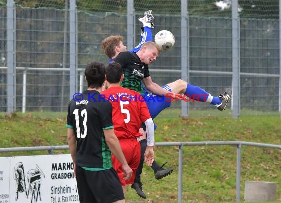 Kreisklasse A FC Weiler vs SG Untergimpern 08.10.2017 (© Kraichgausport / Loerz)