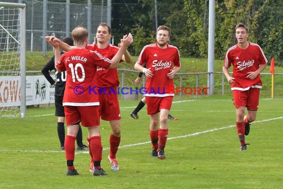 Kreisklasse A FC Weiler vs SG Untergimpern 08.10.2017 (© Kraichgausport / Loerz)