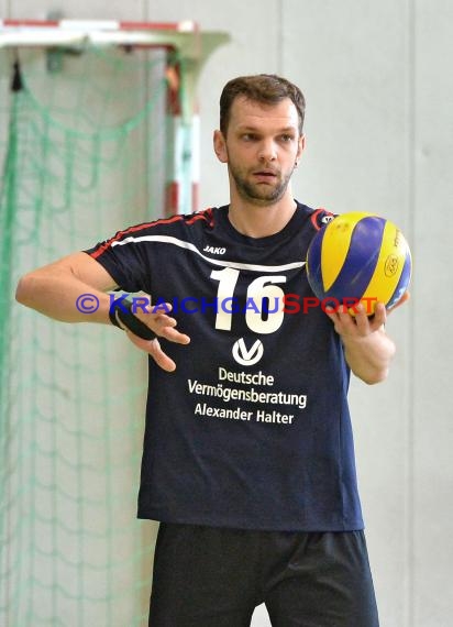 Volleyball Herren Verbandsliga SG Sinsheim/Waibstadt/Helmstadt gegen VSG Mannheim-2 (© Siegfried Lörz)