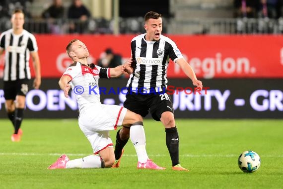 2. BL - 17/18 - SV Sandhausen vs. FC St. Pauli  (© Kraichgausport / Loerz)