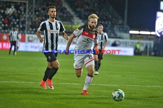 2. BL - 17/18 - SV Sandhausen vs. FC St. Pauli  (© Kraichgausport / Loerz)