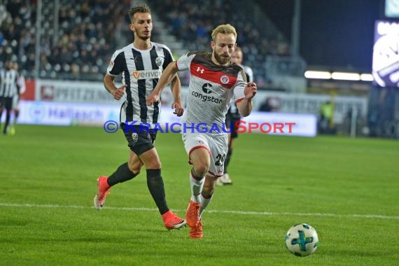 2. BL - 17/18 - SV Sandhausen vs. FC St. Pauli  (© Kraichgausport / Loerz)