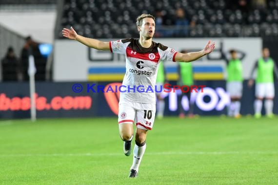 2. BL - 17/18 - SV Sandhausen vs. FC St. Pauli  (© Kraichgausport / Loerz)