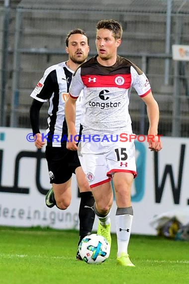 2. BL - 17/18 - SV Sandhausen vs. FC St. Pauli  (© Kraichgausport / Loerz)