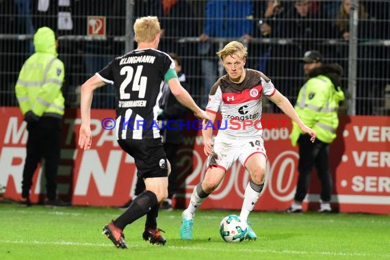 2. BL - 17/18 - SV Sandhausen vs. FC St. Pauli  (© Kraichgausport / Loerz)