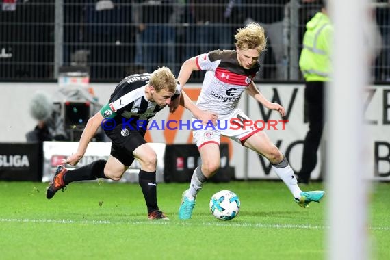 2. BL - 17/18 - SV Sandhausen vs. FC St. Pauli  (© Kraichgausport / Loerz)