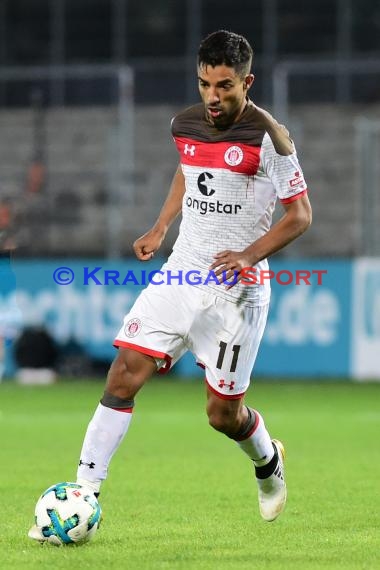 2. BL - 17/18 - SV Sandhausen vs. FC St. Pauli  (© Kraichgausport / Loerz)