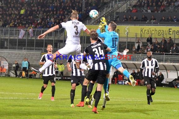 2. BL - 17/18 - SV Sandhausen vs. FC St. Pauli  (© Kraichgausport / Loerz)