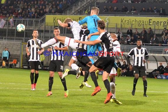 2. BL - 17/18 - SV Sandhausen vs. FC St. Pauli  (© Kraichgausport / Loerz)