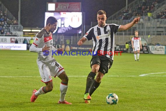 2. BL - 17/18 - SV Sandhausen vs. FC St. Pauli  (© Kraichgausport / Loerz)