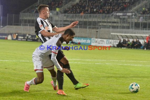 2. BL - 17/18 - SV Sandhausen vs. FC St. Pauli  (© Kraichgausport / Loerz)