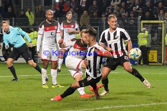 2. BL - 17/18 - SV Sandhausen vs. FC St. Pauli  (© Kraichgausport / Loerz)