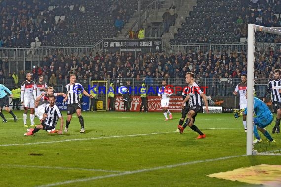 2. BL - 17/18 - SV Sandhausen vs. FC St. Pauli  (© Kraichgausport / Loerz)