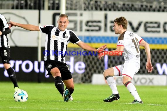 2. BL - 17/18 - SV Sandhausen vs. FC St. Pauli  (© Kraichgausport / Loerz)