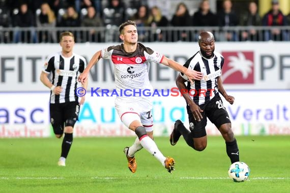 2. BL - 17/18 - SV Sandhausen vs. FC St. Pauli  (© Kraichgausport / Loerz)