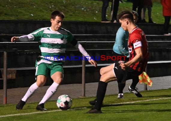 Verbandsliga Nordbaden 20/21 FC Zuzenhausen vs SpVgg Neckarelz (© Siegfried Lörz)