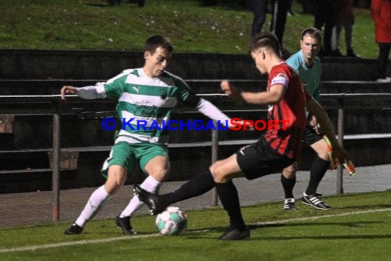 Verbandsliga Nordbaden 20/21 FC Zuzenhausen vs SpVgg Neckarelz (© Siegfried Lörz)