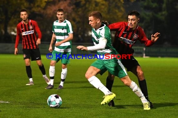 Verbandsliga Nordbaden 20/21 FC Zuzenhausen vs SpVgg Neckarelz (© Siegfried Lörz)