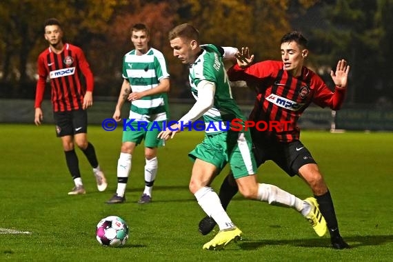 Verbandsliga Nordbaden 20/21 FC Zuzenhausen vs SpVgg Neckarelz (© Siegfried Lörz)