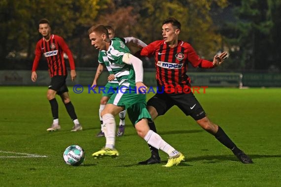 Verbandsliga Nordbaden 20/21 FC Zuzenhausen vs SpVgg Neckarelz (© Siegfried Lörz)