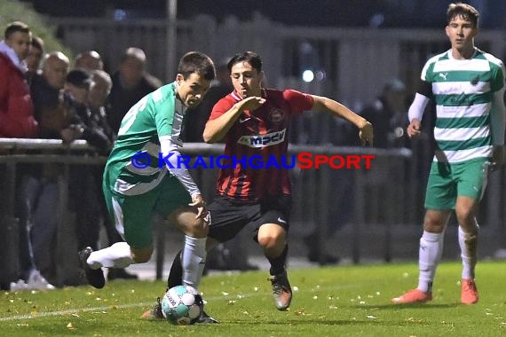 Verbandsliga Nordbaden 20/21 FC Zuzenhausen vs SpVgg Neckarelz (© Siegfried Lörz)