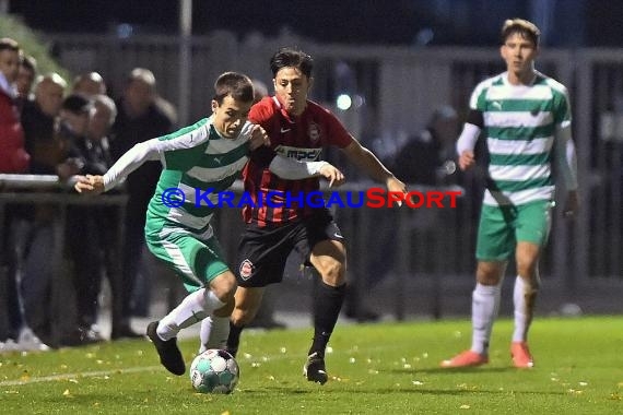 Verbandsliga Nordbaden 20/21 FC Zuzenhausen vs SpVgg Neckarelz (© Siegfried Lörz)