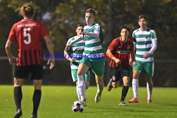 Verbandsliga Nordbaden 20/21 FC Zuzenhausen vs SpVgg Neckarelz (© Siegfried Lörz)