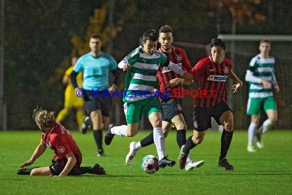 Verbandsliga Nordbaden 20/21 FC Zuzenhausen vs SpVgg Neckarelz (© Siegfried Lörz)