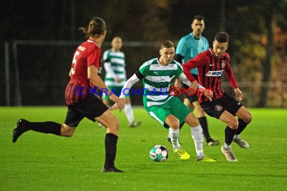 Verbandsliga Nordbaden 20/21 FC Zuzenhausen vs SpVgg Neckarelz (© Siegfried Lörz)