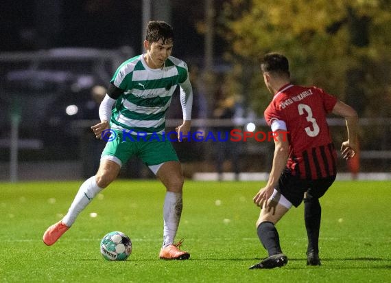 Verbandsliga Nordbaden 20/21 FC Zuzenhausen vs SpVgg Neckarelz (© Siegfried Lörz)