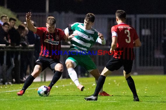 Verbandsliga Nordbaden 20/21 FC Zuzenhausen vs SpVgg Neckarelz (© Siegfried Lörz)