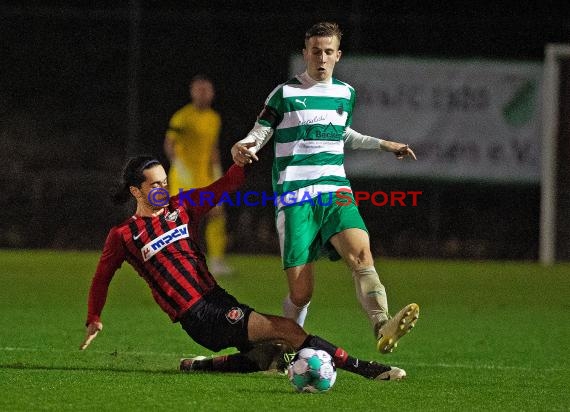 Verbandsliga Nordbaden 20/21 FC Zuzenhausen vs SpVgg Neckarelz (© Siegfried Lörz)