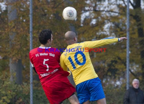 Kreisklasse B1 Sinsheim FC Weiler vs SV Gemmingen 13.11.2016 (© Siegfried Lörz)