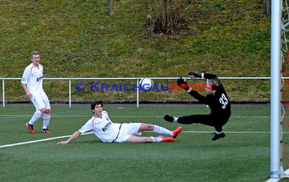 VfB Eppingen gegen SG 05 Wiesenbach 28.02.2015 Landesliga Rhein Neckar  (© Siegfried)