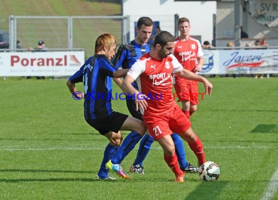 SV Rohrbach/S gegen FC St. Ilgen 14.09.2014 Landesliga Rhein-Neckar (© Siegfried)