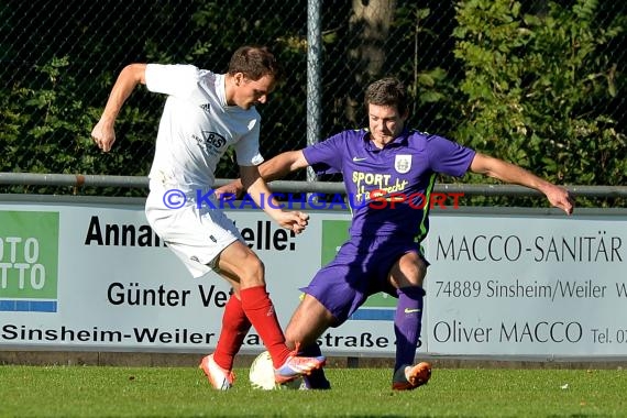 Kreisklasse B1 Sinsheim FC Weiler vs SV Eichelberg 16.10.2016 (© Siegfried Lörz)