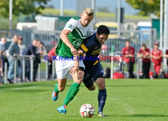 FC Zuzenhausen - 1. FC MÜhlhausen Landesliga Rhein Neckar 14.09.2014 (© Siegfried)