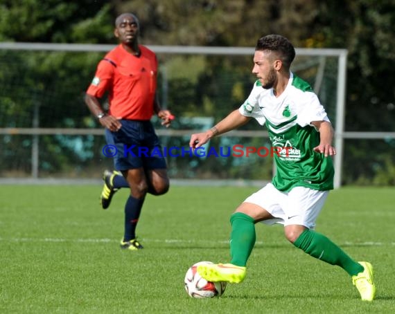 FC Zuzenhausen - 1. FC MÜhlhausen Landesliga Rhein Neckar 14.09.2014 (© Siegfried)