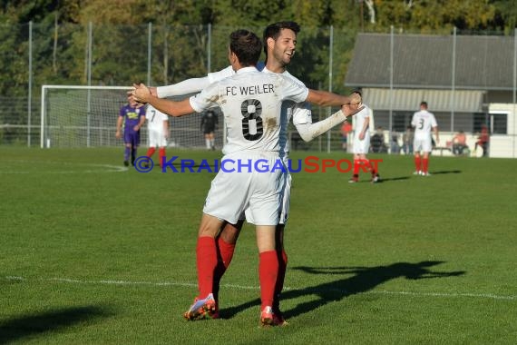 Kreisklasse B1 Sinsheim FC Weiler vs SV Eichelberg 16.10.2016 (© Siegfried Lörz)