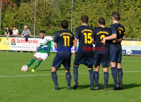 FC Zuzenhausen - 1. FC MÜhlhausen Landesliga Rhein Neckar 14.09.2014 (© Siegfried)