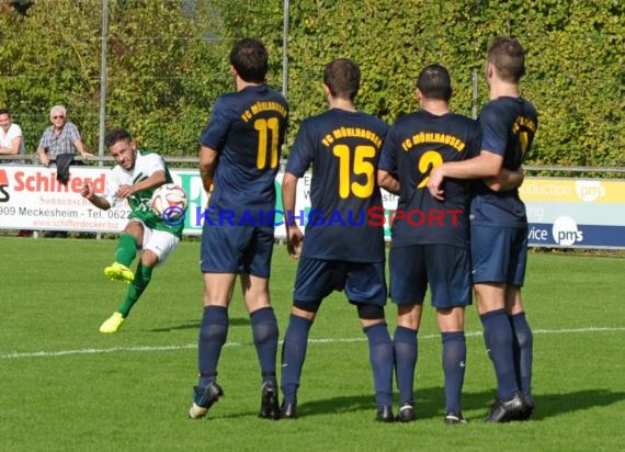 FC Zuzenhausen - 1. FC MÜhlhausen Landesliga Rhein Neckar 14.09.2014 (© Siegfried)