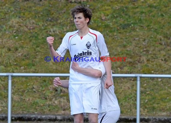 VfB Eppingen gegen SG 05 Wiesenbach 28.02.2015 Landesliga Rhein Neckar  (© Siegfried)