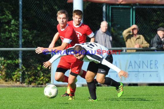 Kreisklasse B1 Sinsheim FC Weiler vs SV Sinsheim02.10.2016 (© Siegfried)