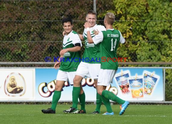 FC Zuzenhausen - 1. FC MÜhlhausen Landesliga Rhein Neckar 14.09.2014 (© Siegfried)